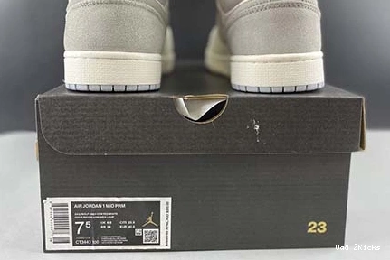 x Air GoAnywhere SNS CT3443-100 Jordan Mid 1 235 0702